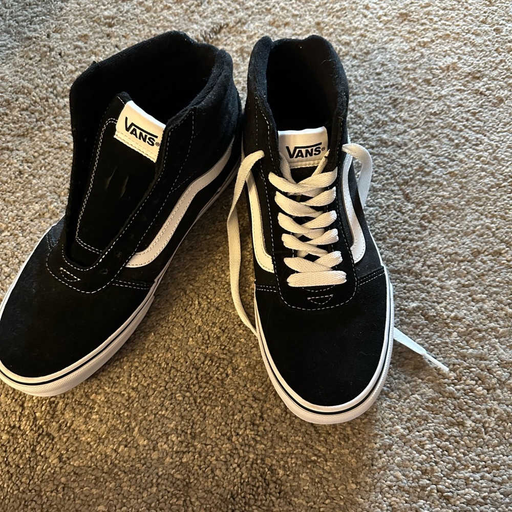 Vans Classic Black and White Sneakers